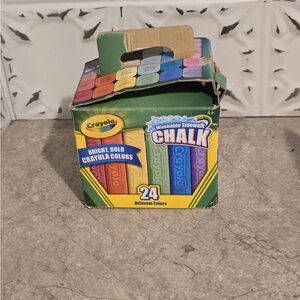 Crayola 24-Color Washable Sidewalk Chalk Set